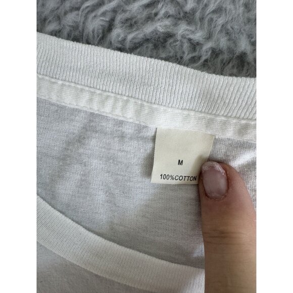 Gabba Gabba Graphic Long Sleeve White Tee M 100% Cotton Graphic Unisex Retro - Picture 5 of 9